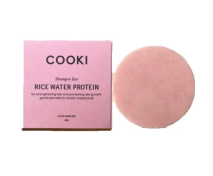 Cooki Haircare Rice Water Protein Shampoo Bar In Box 65g