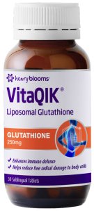 Henry Blooms VitaQIK® Liposomal Glutathione Sublingual 30 Tablets