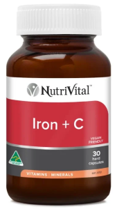 NutriVital Iron + C 30 Hard Capsules