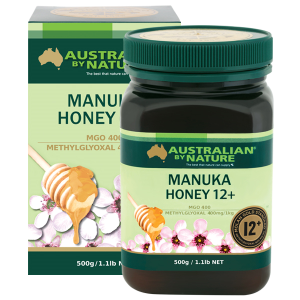 Australian By Nature New Zealand Manuka Honey 12+ (MGO 400) 500g
