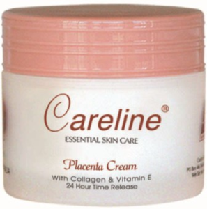 Careline Placenta Cream with Collagen & Vitamin E 100mL Jar