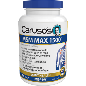 Caruso's MSM MAX 1500 120 Tablets