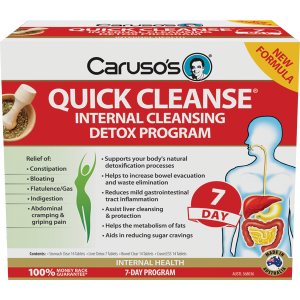 Caruso's Quick Cleanse Internal Cleansing Detox Program 7 Day