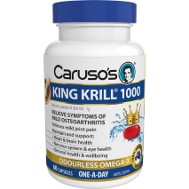 Caruso's King Krill 1000 Odourless 60 Capsules