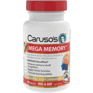 Caruso's Mega Memory 60 Tablets