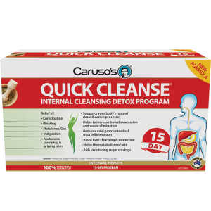 Caruso's Quick Cleanse Internal Cleansing Detox Program 15 Day