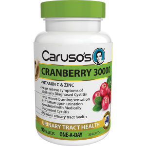 Caruso's Cranberry 30,000 90 Tablets
