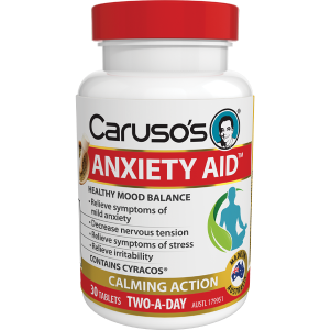 Caruso's Anxiety AID 30 Tablets