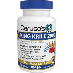 Caruso's King Krill 2000 Odourless 30 Capsules