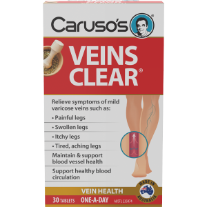 Caruso's Veins Clear 30 Tablets