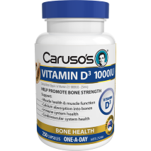 Caruso's Vitamin D3 1000IU 250 Capsules