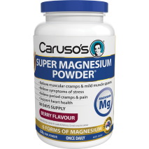 Caruso's Super Magnesium Powder 250g Berry