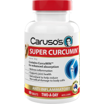 Caruso's Super Curcumin 90 Tablets