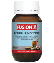 Fusion Health Cough Lung Tonic 60 Capsules