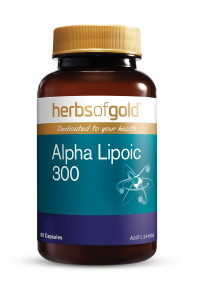 Herbs of Gold Alpha Lipoic 300 60 Vege Capsules