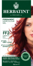 Herbatint Permanent Hair Colour Gel FF2 Crimson Red 150mL
