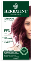 Herbatint Permanent Hair Colour Gel FF3 Plum 150mL