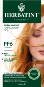 Herbatint Permanent Hair Colour Gel FF6 Orange 150mL