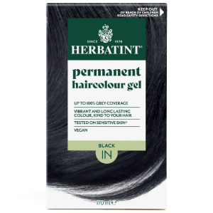 Herbatint Permanent Hair Colour Gel 1N Black 170mL