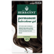 Herbatint Permanent Hair Colour Gel 4N Chestnut 170mL