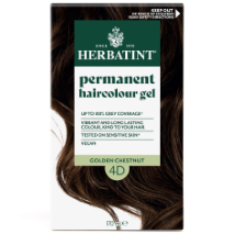 Herbatint Permanent Hair Colour Gel 4D Golden Chestnut 170mL