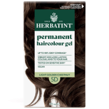 Herbatint Permanent Hair Colour Gel 5D Light Golden Chestnut 170mL