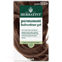 Herbatint Permanent Hair Colour Gel 6D Dark Golden Blonde 170mL