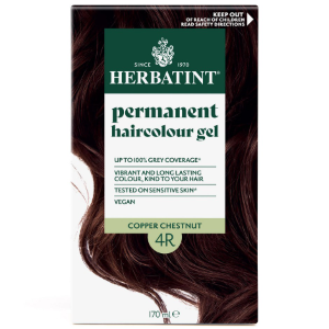 Herbatint Permanent Hair Colour Gel 4R Copper Chestnut 170mL