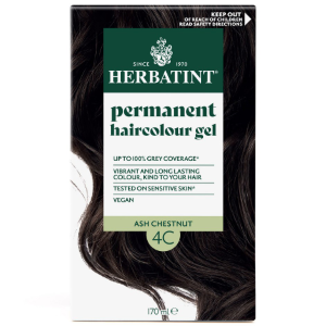 Herbatint Permanent Hair Colour Gel 4C Ash Chestnut 170mL