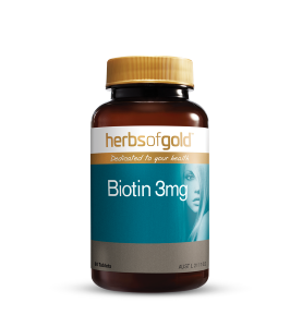 Herbs of Gold Biotin 3mg 60 Tablets
