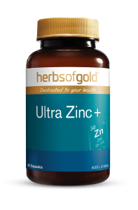 Herbs of Gold Ultra Zinc + 60 Vege Capsules