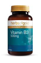 Herbs of Gold Vitamin B3 500mg 60 Tablets
