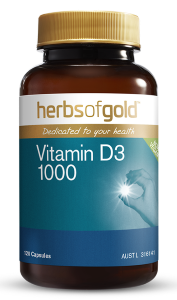 Herbs of Gold Vitamin D3 1000 120 Capsules