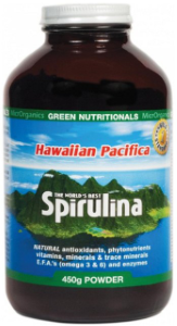 MicrOrganics Green Nutritionals Hawaiian Pacifica Spirulina 450g