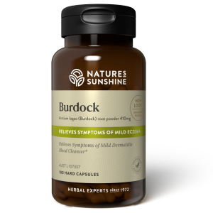 Nature's Sunshine Burdock 410mg 100 Capsules