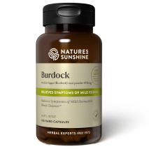 Nature's Sunshine Burdock 410mg 100 Capsules