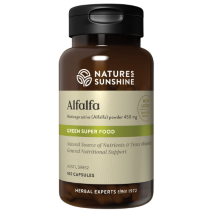 Nature's Sunshine Alfalfa 450mg 100 Capsules