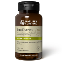 Nature's Sunshine Pau D'Arco 500mg 100 Capsules
