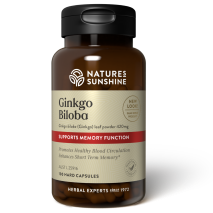 Nature's Sunshine Ginkgo Biloba 420mg 100 Capsules