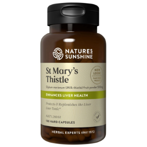 Nature's Sunshine St Marys Thistle 550mg 100 Capsules