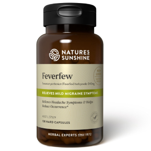 Nature's Sunshine Feverfew 340mg 100 Capsules