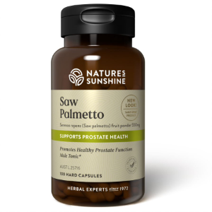 Nature's Sunshine Saw Palmetto 550mg 100 Capsules