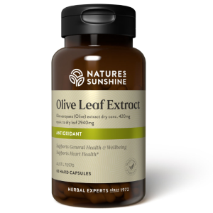 Nature's Sunshine Olive Leaf Extract 60 Capsules