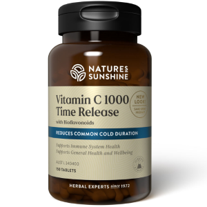 Nature's Sunshine Vitamin C Time Release 150 Tablets