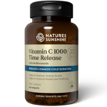 Nature's Sunshine Vitamin C Time Release 150 Tablets