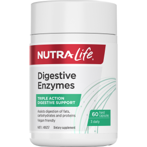 Nutra-Life Digestive Enzymes 60 Hard Capsules