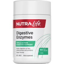 Nutra-Life Digestive Enzymes 60 Hard Capsules