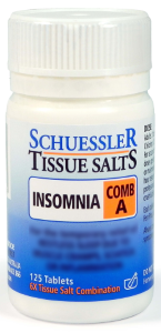 Schuessler Tissue Salts Combination A Insomnia 125 Tablets