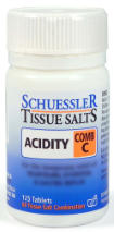 Schuessler Tissue Salts Combination C Acidity 125 Tablets