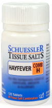 Schuessler Tissue Salts Combination H Hayfever 125 Tablets